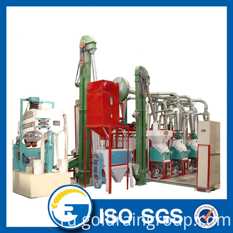 20 tonne per day maize flour milling machine 